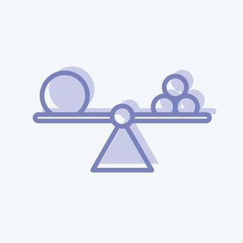 Icon Meta Learning. related to Machine Learning symbol. two tone style. simple design editable. simple illustration. simple vector icons