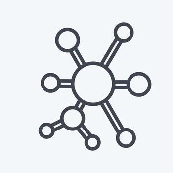 Icon Q-Learning. related to Machine Learning symbol. line style. simple design editable. simple illustration. simple vector icons