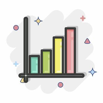 Icon Mathematical Model. related to Machine Learning symbol. Comic Style. simple design editable. simple illustration. simple vector icons