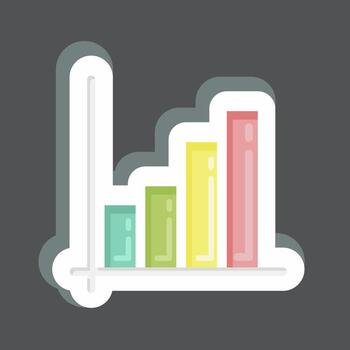 pegatina modelo matemático. relacionado con el símbolo de aprendizaje automático. diseño simple editable. ilustración sencilla. iconos vectoriales simples vector