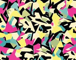 Colorful camouflage safari pattern. Illustration for wallpaper, fabrics, wrappers, postcards, greeting cards, wedding invitations, banners, web. vector