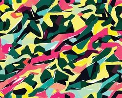 Colorful camouflage safari pattern. Illustration for wallpaper, fabrics, wrappers, postcards, greeting cards, wedding invitations, banners, web. vector