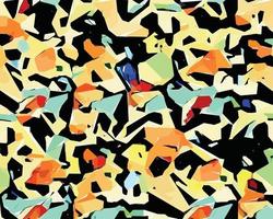 Colorful camouflage safari pattern. Illustration for wallpaper, fabrics, wrappers, postcards, greeting cards, wedding invitations, banners, web. vector