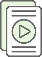 Chapter Vector Icon Design