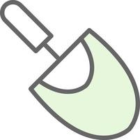 Trowel Vector Icon Design