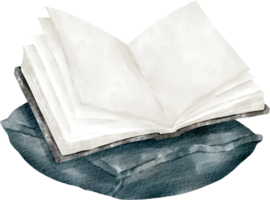 clipart de biblioteca de aquarela png