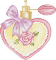 watercolor perfume little princess png
