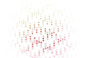 Light Green, Red vector backdrop with dots.