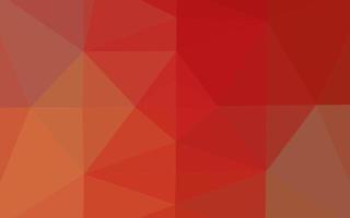 Light Green, Red vector abstract polygonal layout.