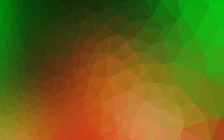 Light Green, Red vector blurry triangle texture.