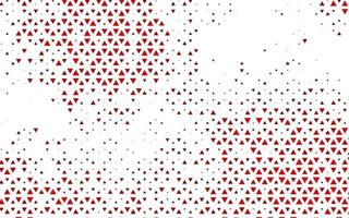 Light Red vector texture in triangular style.