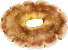 dessert au pain aquarelle png