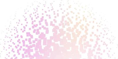 Light Pink, Yellow vector pattern in square style.