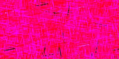 Dark Pink vector pattern with sharp lines.