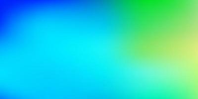 Light blue, green vector blur background.