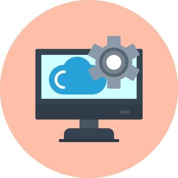 icono de vector de interfaz de programa de aplicación