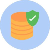 Database Protection Vector Icon