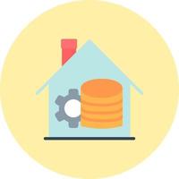 Data Warehouse Vector Icon