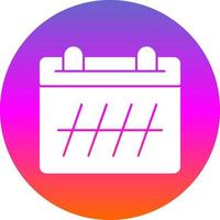 diseño de icono de vector de calendario