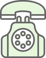 Telephone Vector Icon Design