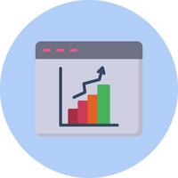 Bar Chart  Vector Icon