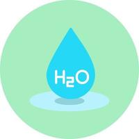 H2o Vector Icon