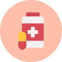 Medicine Bottle Vector Icon