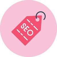 Seo Tag Vector Icon