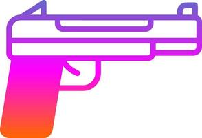 Gun Vector Icon Design