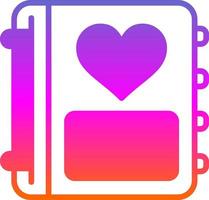 Diary Vector Icon Design
