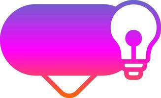 Opinion Vector Icon Design