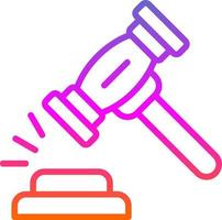 Justice Vector Icon Design