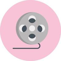 Film Reel Vector Icon