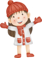 watercolor cute children png