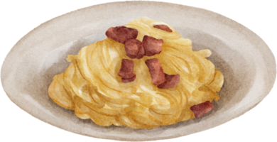 imágenes prediseñadas de pasta acuarela png