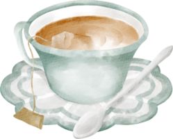 Aquarell Teetasse png