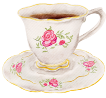 Aquarell Teetasse png