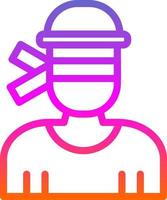 Athlete Vector Icon Design