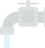 Water Pipe Vector Icon Design