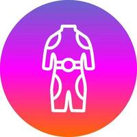 Diving Suit Vector Icon Design