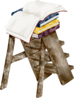 clipart bibliothèque aquarelle png