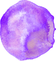 watercolor purple blot png