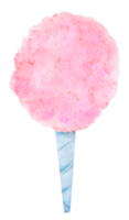 watercolor cotton candy png