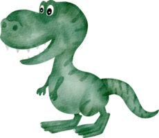 acquerello dinosauro t rex png