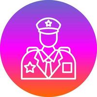 Captain Vector Icon Design