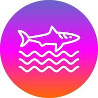 Shark Vector Icon Design