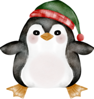 watercolor penguin clip art png