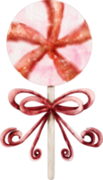 bonbon sucette aquarelle png