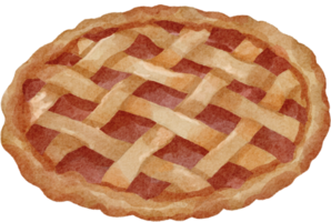 clipart de torta em aquarela png