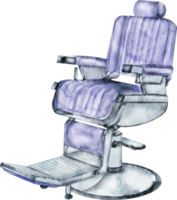 watercolor barber chair png